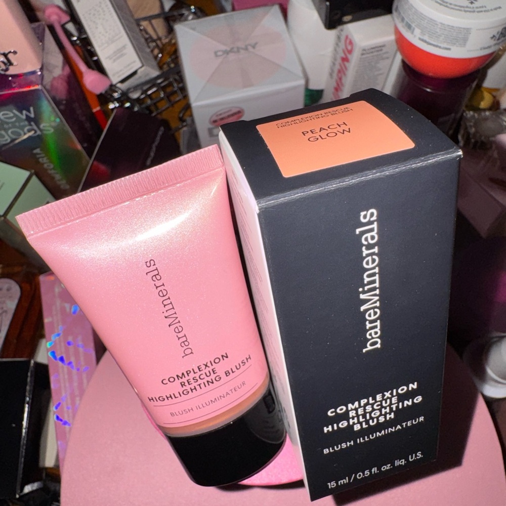 bareMinerals Complexion Rescue Highlighting Blush - Peach Pink